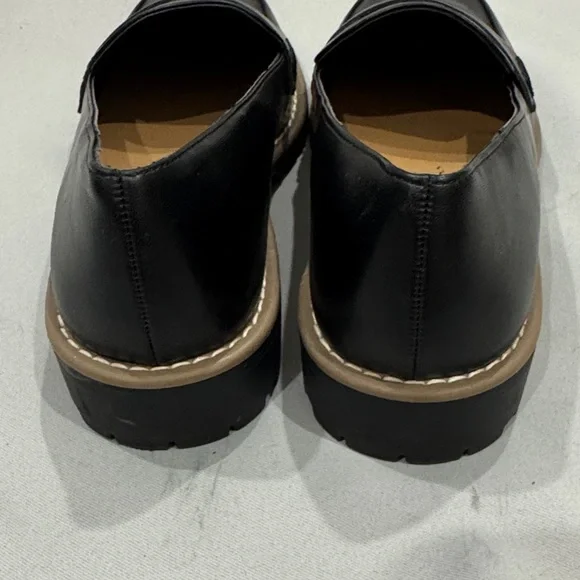 NWOT Dolce Vita Catalina Lug Sole Loafers – Women’s Size 8 (Black) - Picture 3 of 7